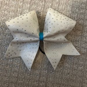 Rhinestone cheer bow